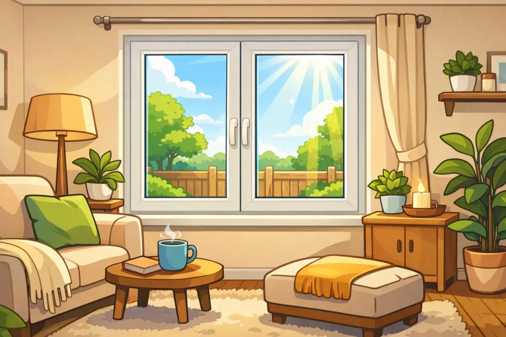 مزایای پنجره دوجداره UPVC در کاهش مصرف انرژی و هزینه ها